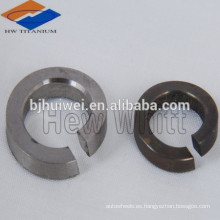 buen rendimiento Titanium Spring Lock Washer